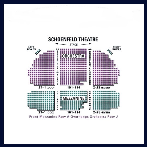 Gerald Schoenfeld Seating Chart