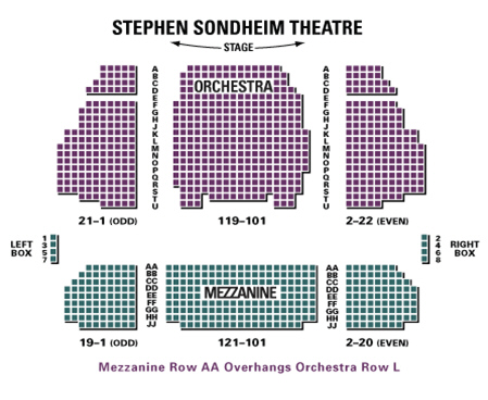 Sondheim Theater Seating Chart