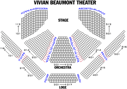 Beaumont Theater Seating Chart