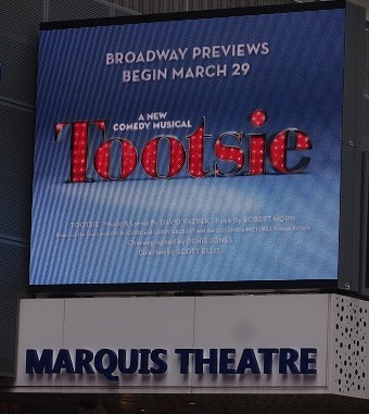 Tootsie Broadway Seating Chart